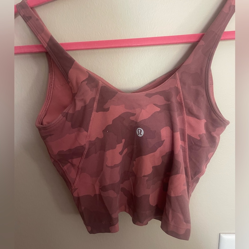 Lululemon align tank size 4 in brier rose